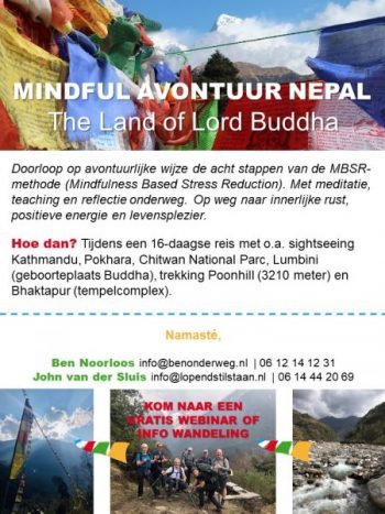 Webinar Nepal - Mindful Avontuur! @ Ben...Onderweg | Ermelo | Gelderland | Nederland